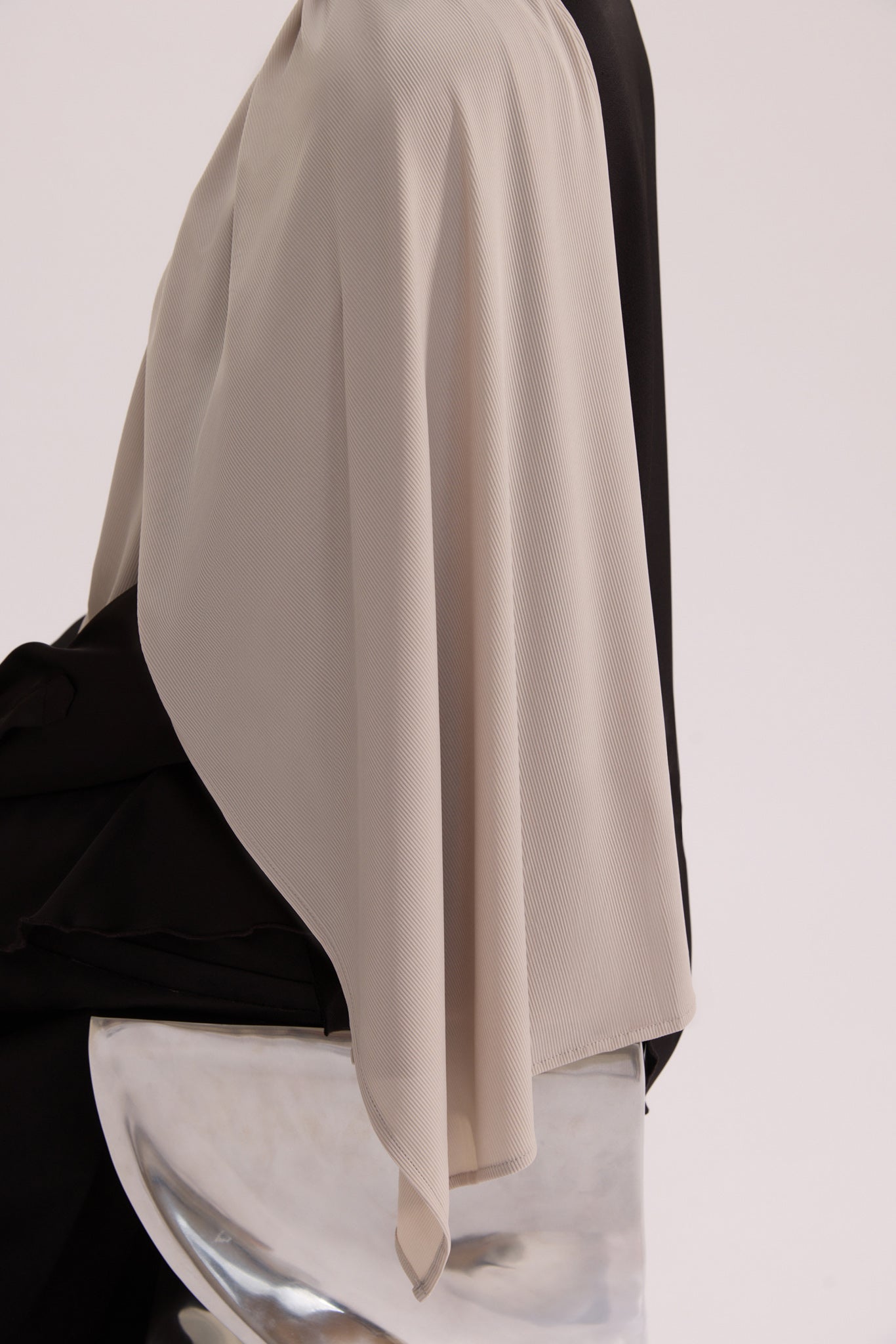 Air Rib Jersey Scarf