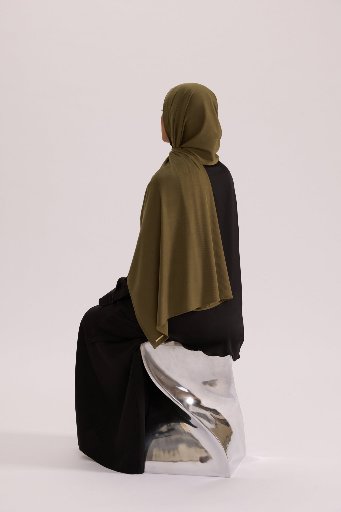 Air Rib Jersey Scarf
